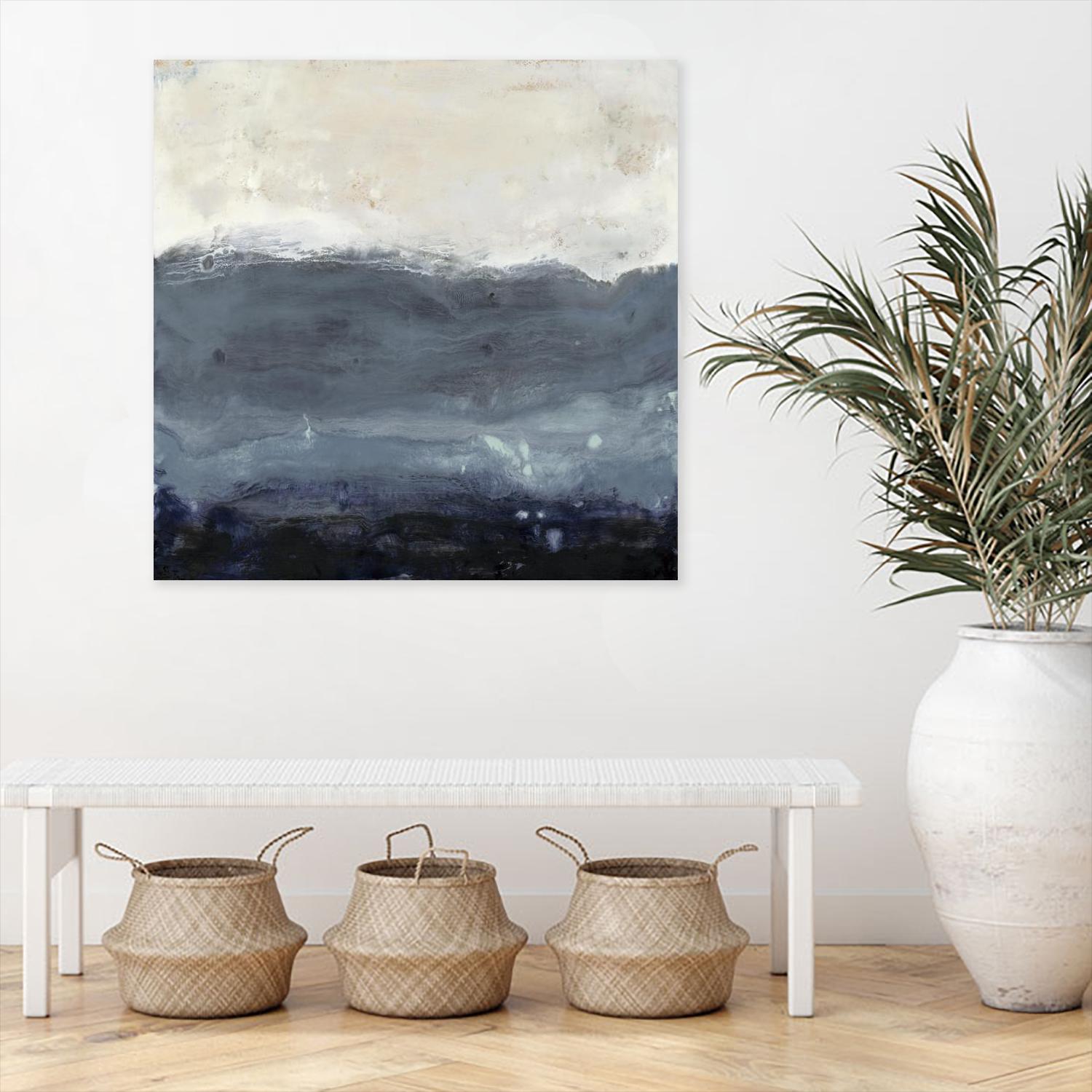The Storm by Laura VanHorne on GIANT ART - white abstract