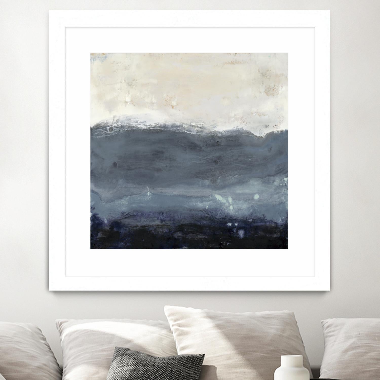 The Storm by Laura VanHorne on GIANT ART - white abstract