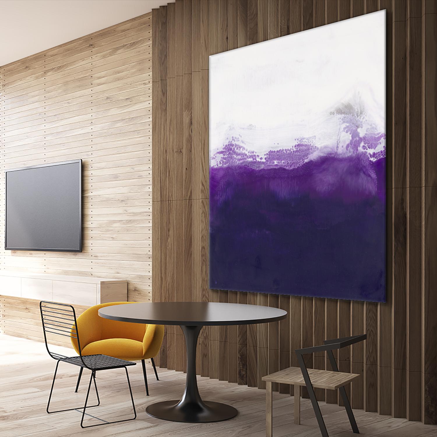 Purple by Laura VanHorne on GIANT ART - white abstract