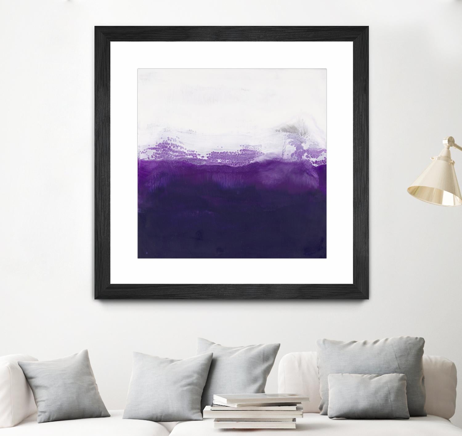 Purple by Laura VanHorne on GIANT ART - white abstract