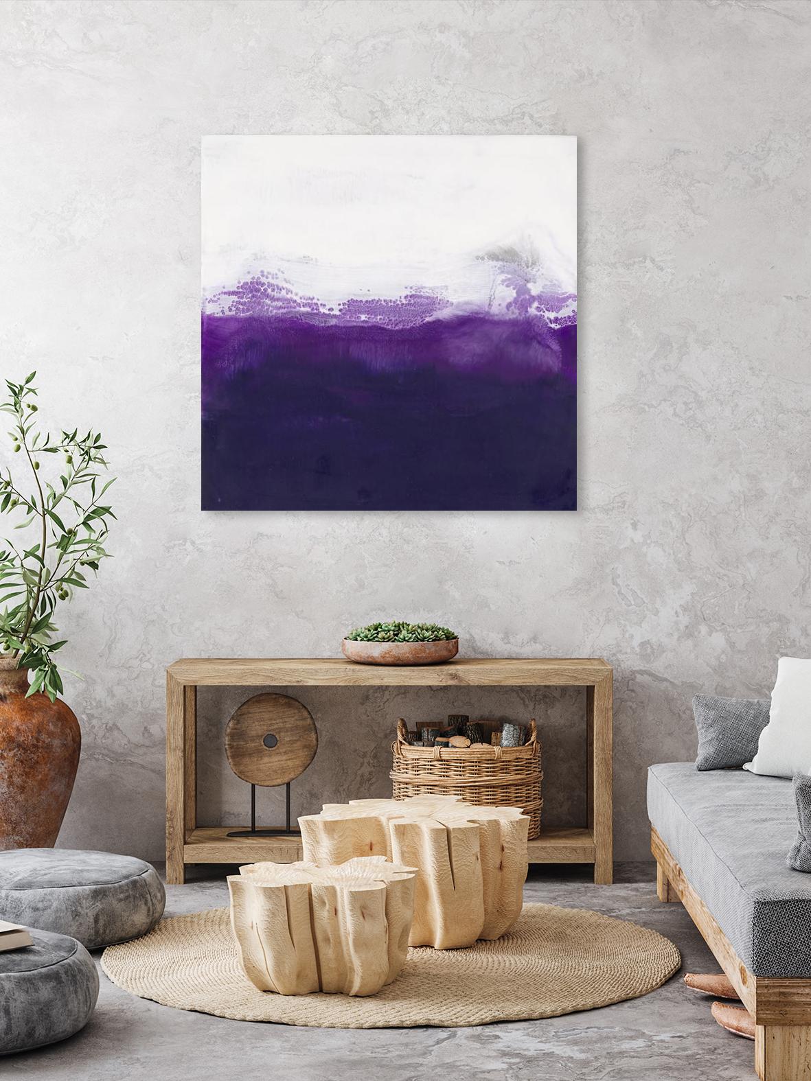 Purple by Laura VanHorne on GIANT ART - white abstract
