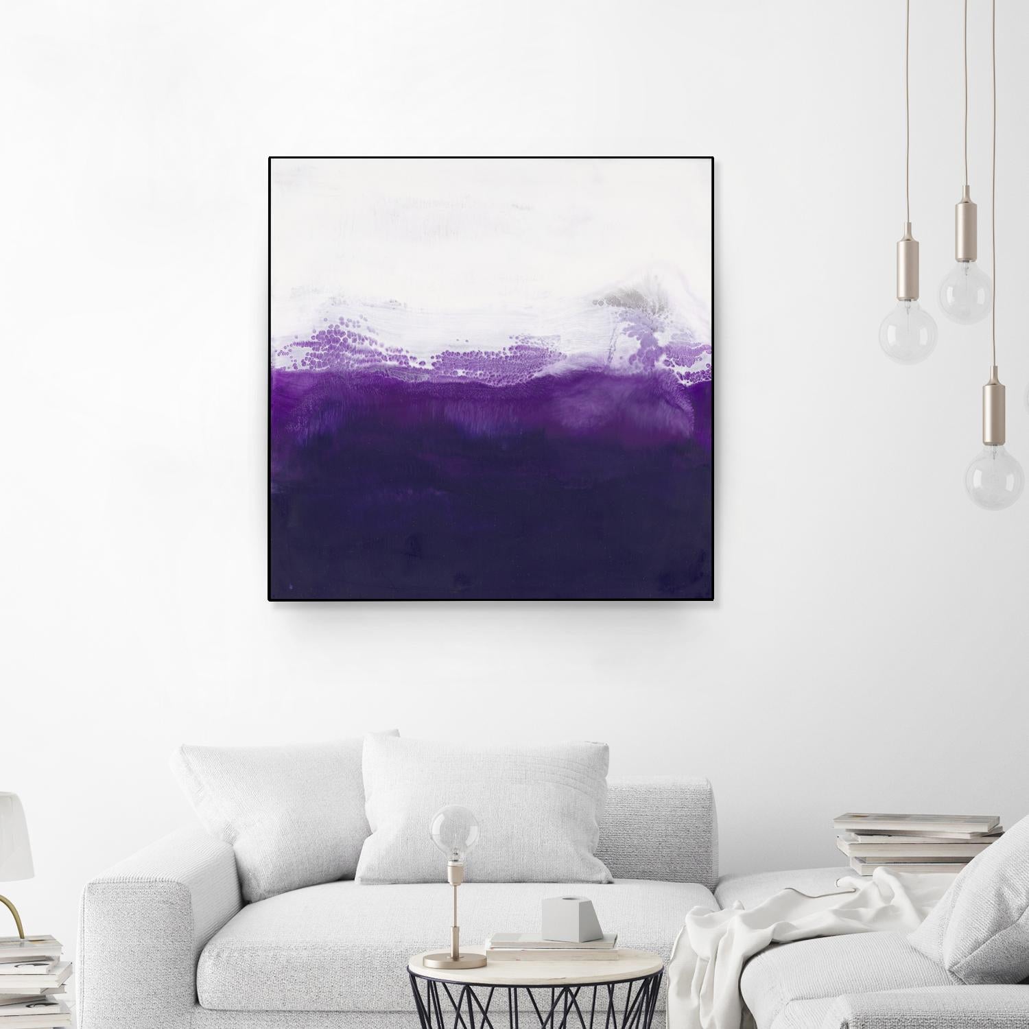 Purple by Laura VanHorne on GIANT ART - white abstract