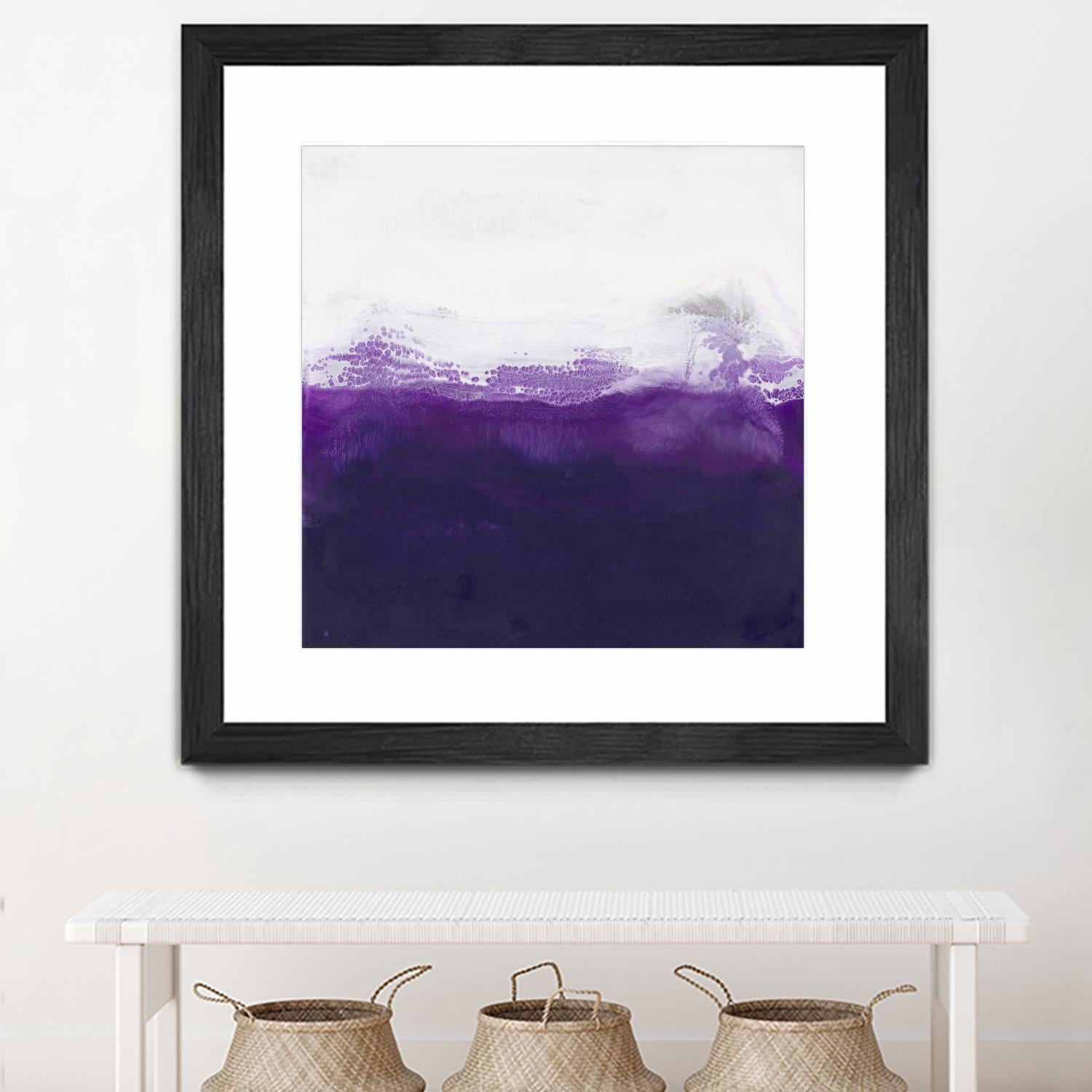 Purple by Laura VanHorne on GIANT ART - white abstract