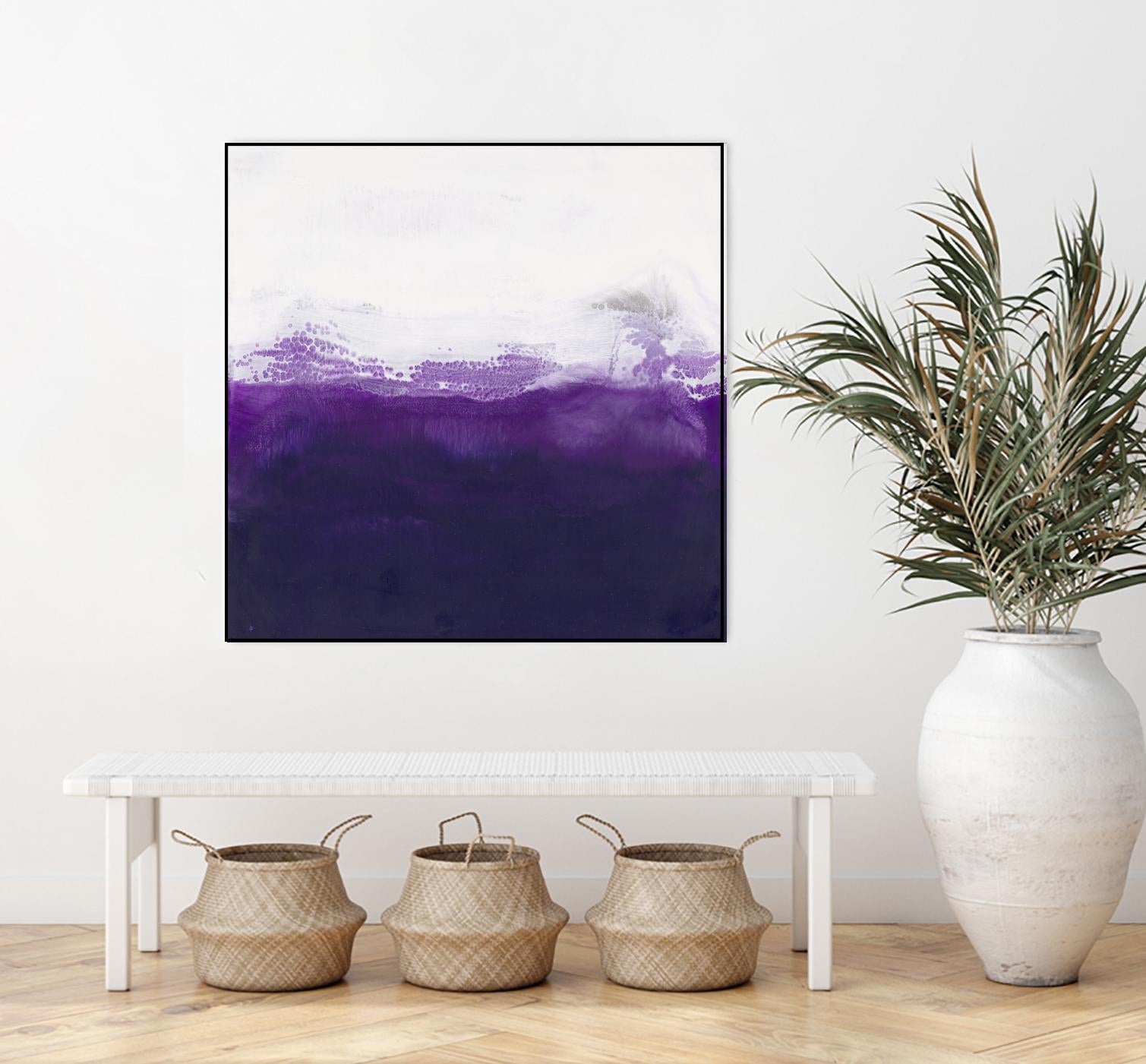 Purple by Laura VanHorne on GIANT ART - white abstract