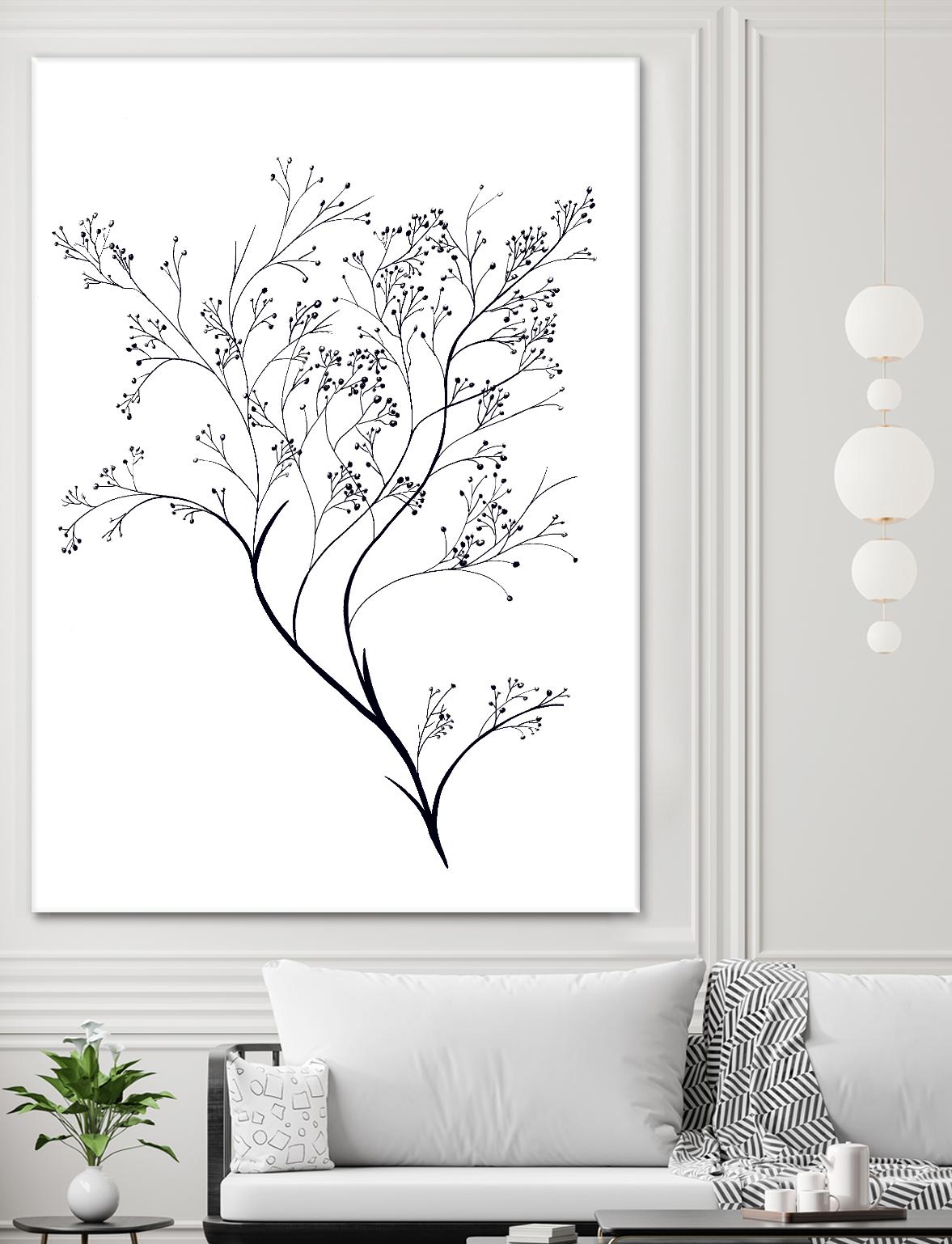 Airy Blooms II by Kayleigh Wold on GIANT ART - florals