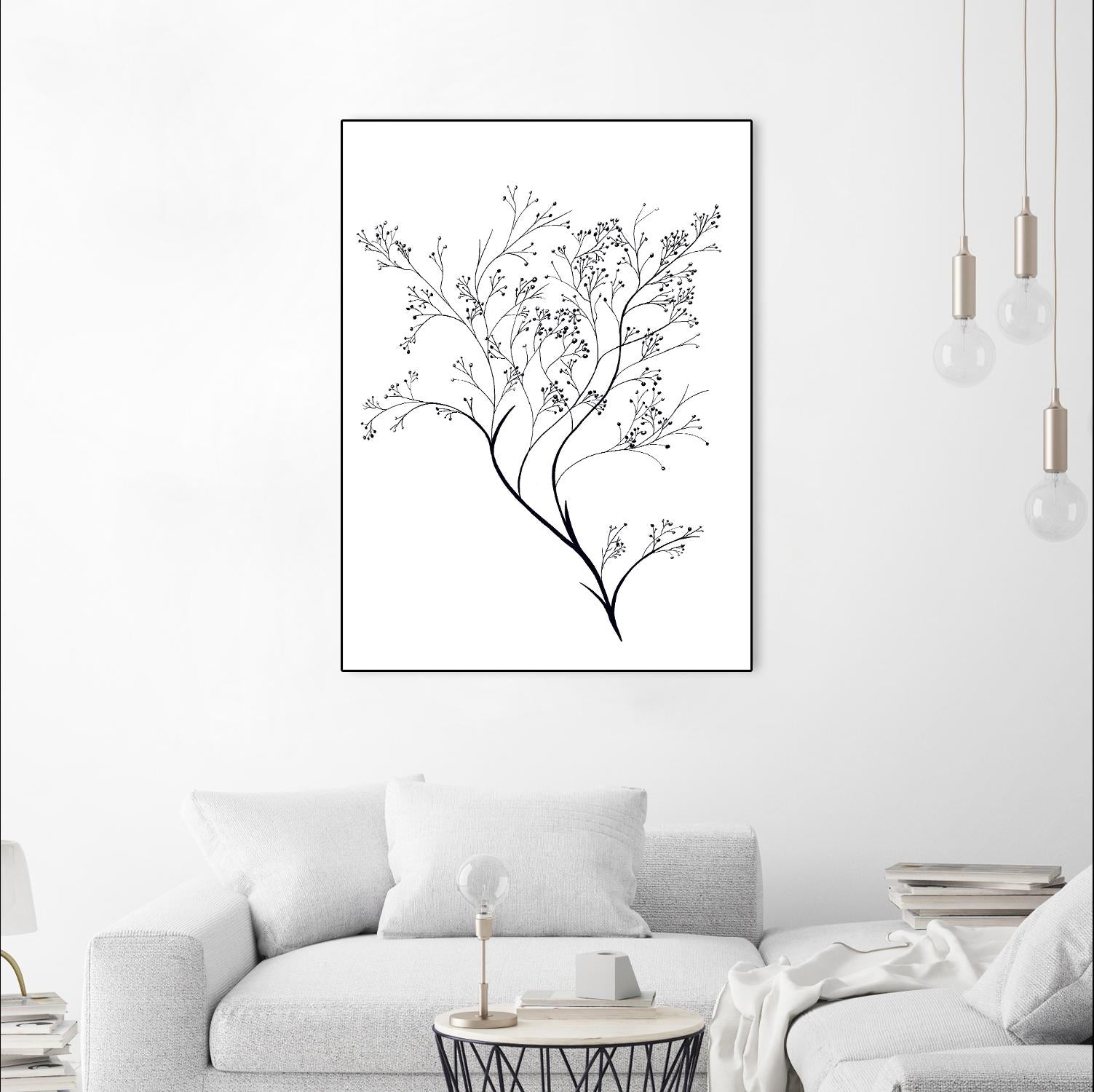 Airy Blooms II by Kayleigh Wold on GIANT ART - florals