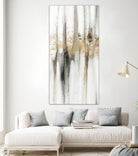 Falling Gold Leaf I by Studio W on GIANT ART - abstract