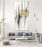 Falling Gold Leaf I by Studio W on GIANT ART - abstract