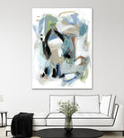 Fall III by Christina Long on GIANT ART - blue abstract