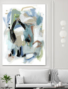 Fall III by Christina Long on GIANT ART - blue abstract
