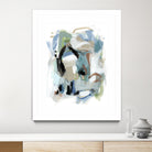 Fall III by Christina Long on GIANT ART - blue abstract