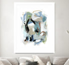 Fall III by Christina Long on GIANT ART - blue abstract