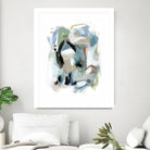 Fall III by Christina Long on GIANT ART - blue abstract