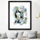 Fall III by Christina Long on GIANT ART - blue abstract