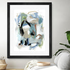Fall III by Christina Long on GIANT ART - blue abstract