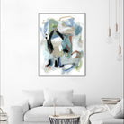 Fall III by Christina Long on GIANT ART - blue abstract