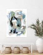 Fall III by Christina Long on GIANT ART - blue abstract
