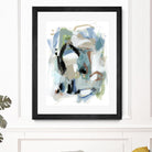 Fall III by Christina Long on GIANT ART - blue abstract