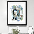 Fall III by Christina Long on GIANT ART - blue abstract