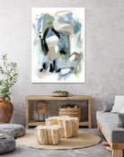 Fall III by Christina Long on GIANT ART - blue abstract