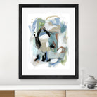 Fall III by Christina Long on GIANT ART - blue abstract