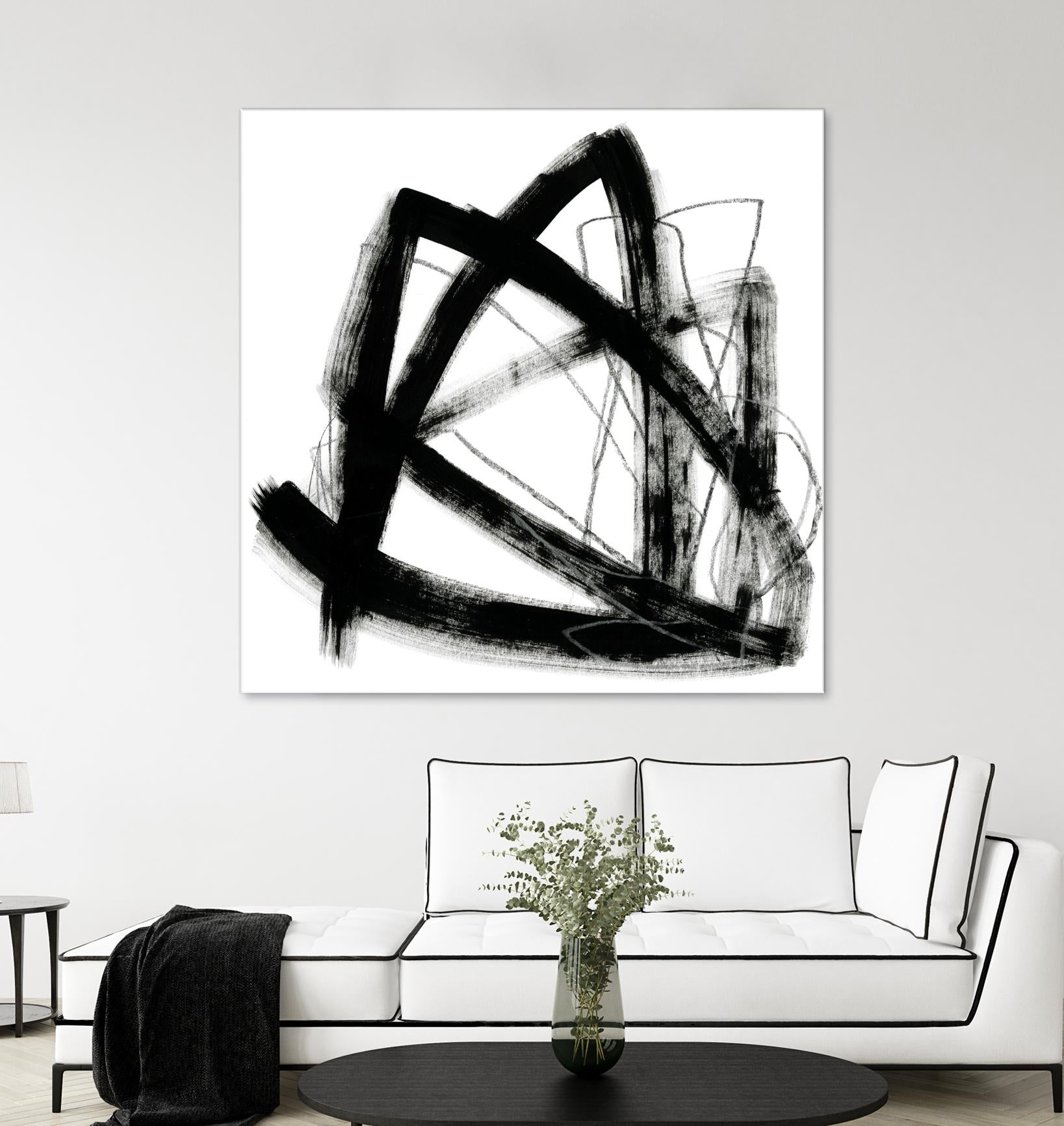 Tessellation IX by June Erica Vess on GIANT ART - black abstract