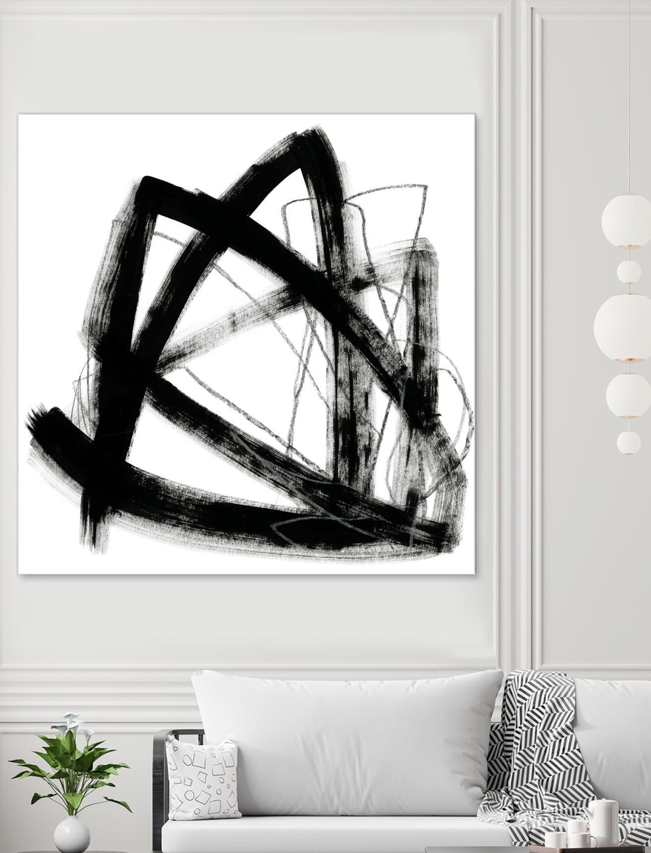 Tessellation IX by June Erica Vess on GIANT ART - black abstract