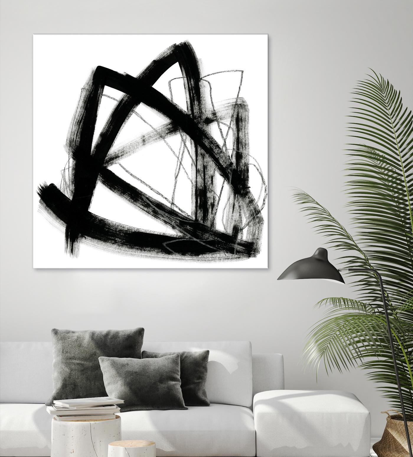 Tessellation IX by June Erica Vess on GIANT ART - black abstract