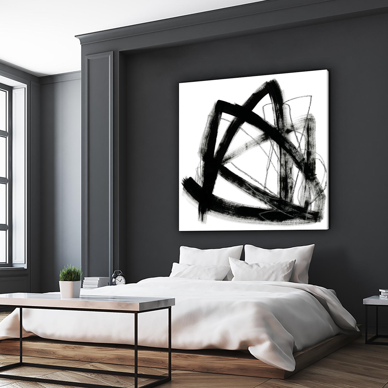 Tessellation IX by June Erica Vess on GIANT ART - black abstract