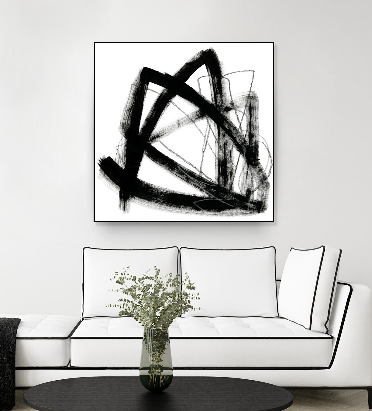 Tessellation IX by June Erica Vess on GIANT ART - black abstract