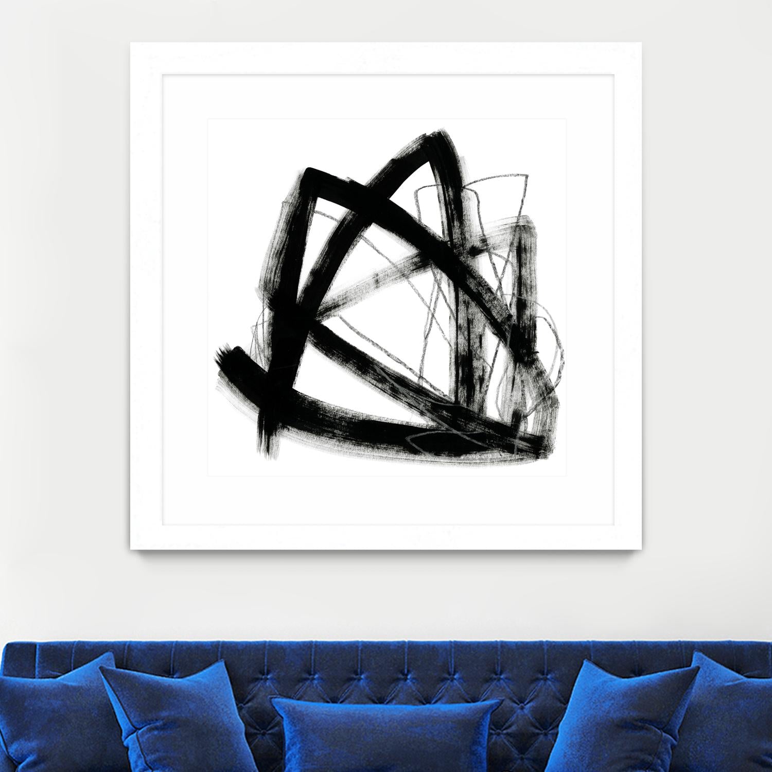 Tessellation IX by June Erica Vess on GIANT ART - black abstract