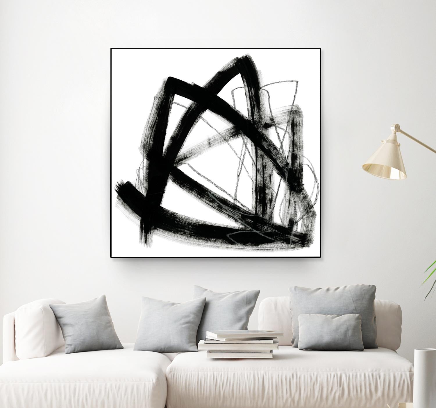 Tessellation IX by June Erica Vess on GIANT ART - black abstract