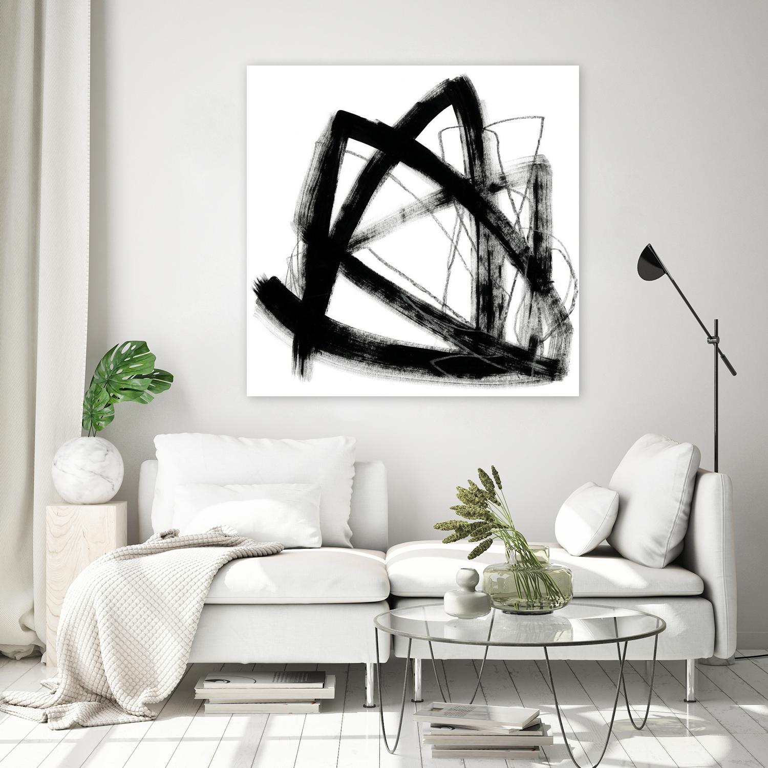 Tessellation IX by June Erica Vess on GIANT ART - black abstract