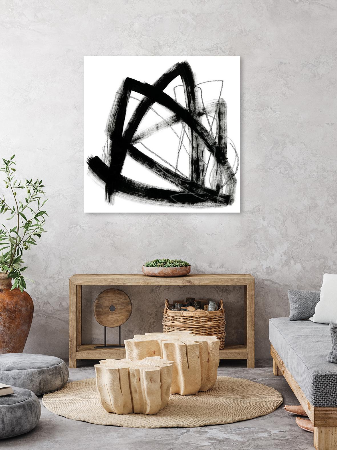 Tessellation IX by June Erica Vess on GIANT ART - black abstract