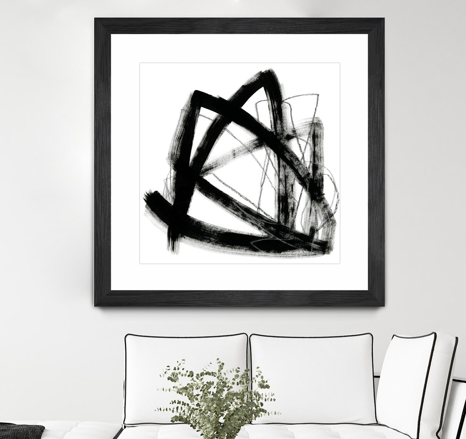 Tessellation IX by June Erica Vess on GIANT ART - black abstract