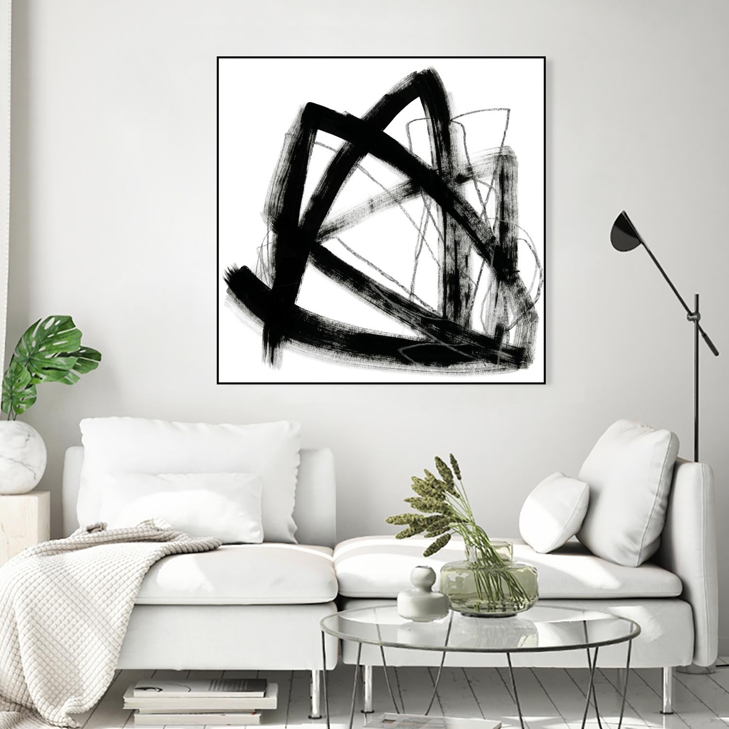 Tessellation IX by June Erica Vess on GIANT ART - black abstract