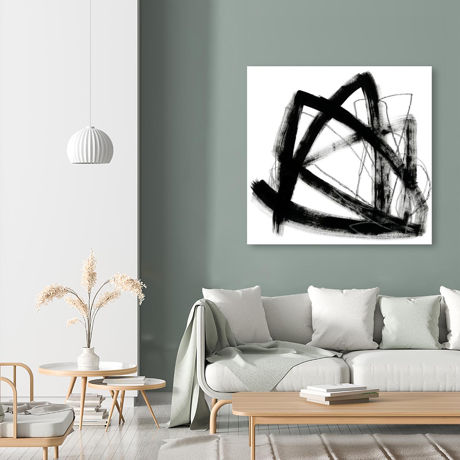 Tessellation IX by June Erica Vess on GIANT ART - black abstract