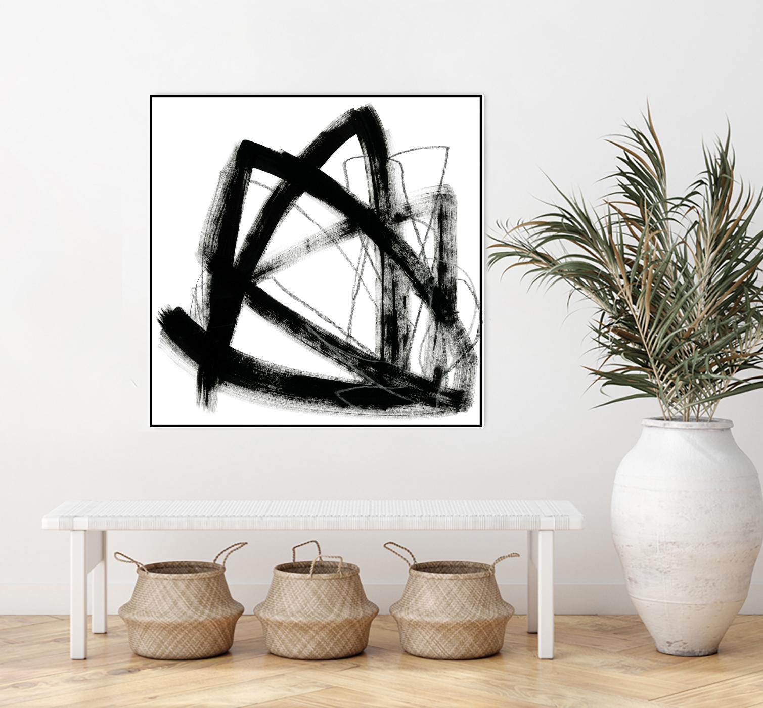 Tessellation IX by June Erica Vess on GIANT ART - black abstract