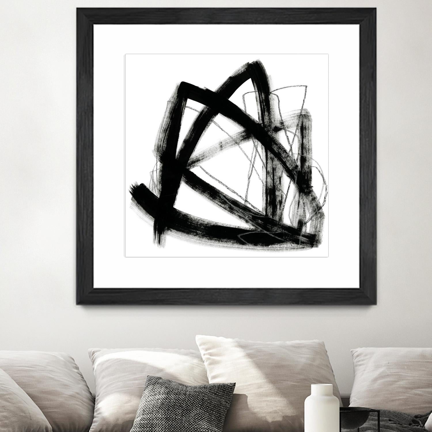 Tessellation IX by June Erica Vess on GIANT ART - black abstract