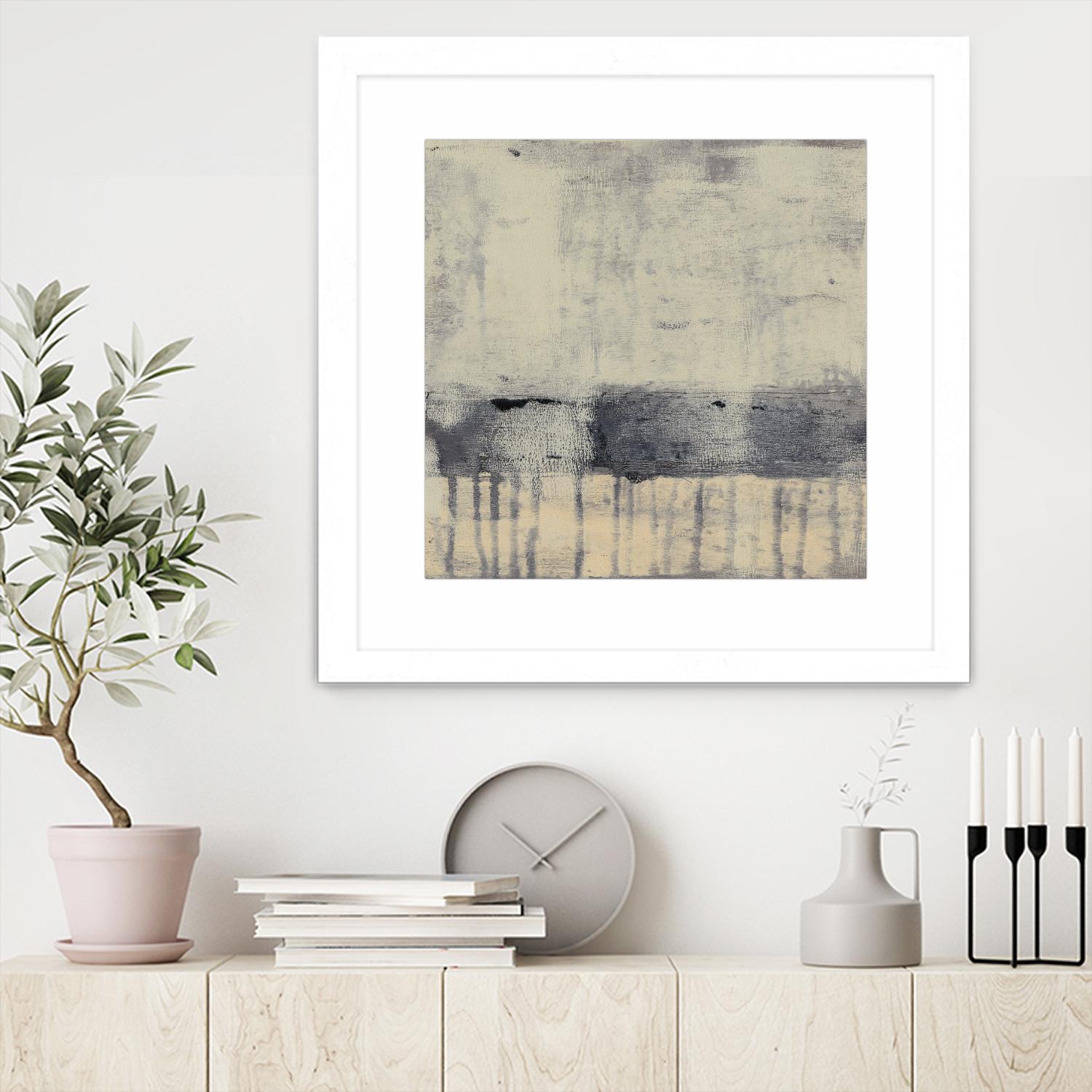 Neutral Dream I by Jennifer Goldberger on GIANT ART - abstract