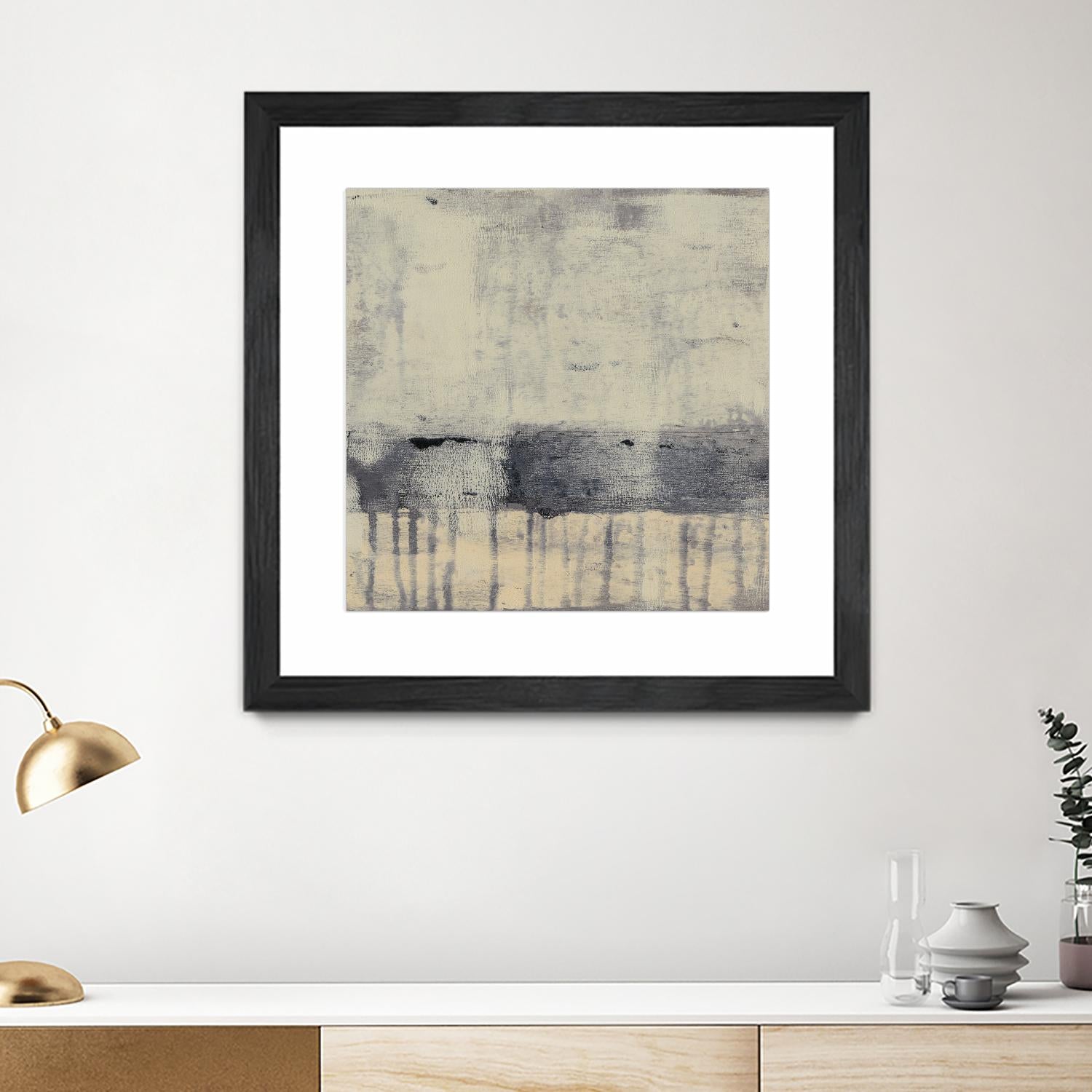 Neutral Dream I by Jennifer Goldberger on GIANT ART - abstract