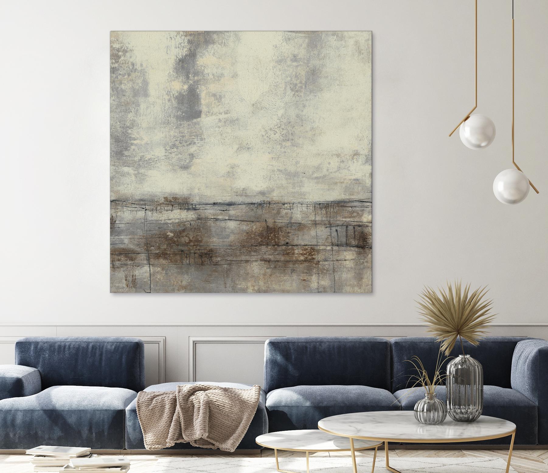 Neutral Plane II by Jennifer Goldberger on GIANT ART - brown abstract