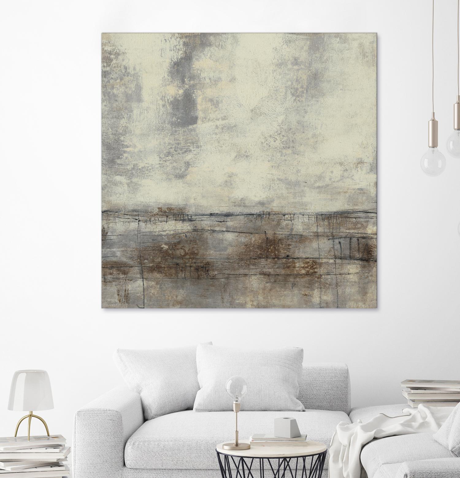 Neutral Plane II by Jennifer Goldberger on GIANT ART - brown abstract