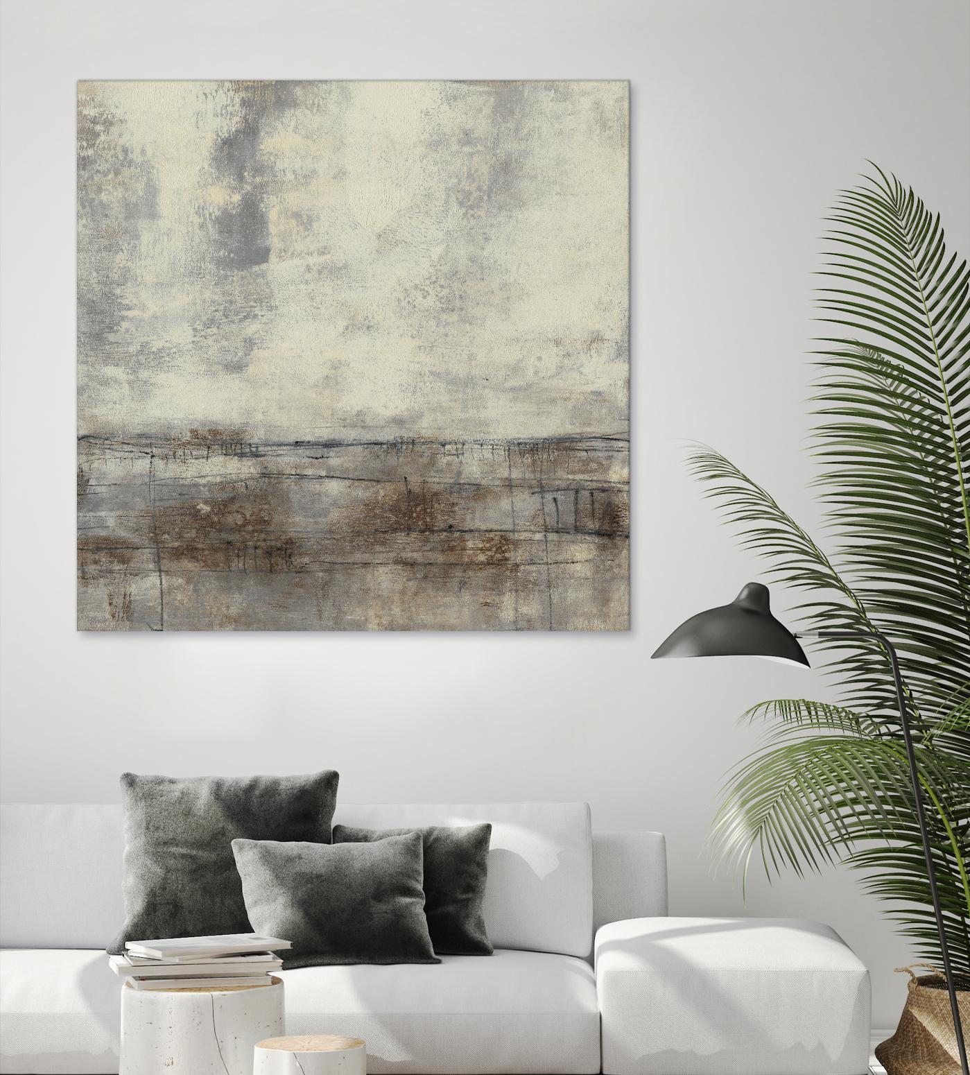 Neutral Plane II by Jennifer Goldberger on GIANT ART - brown abstract
