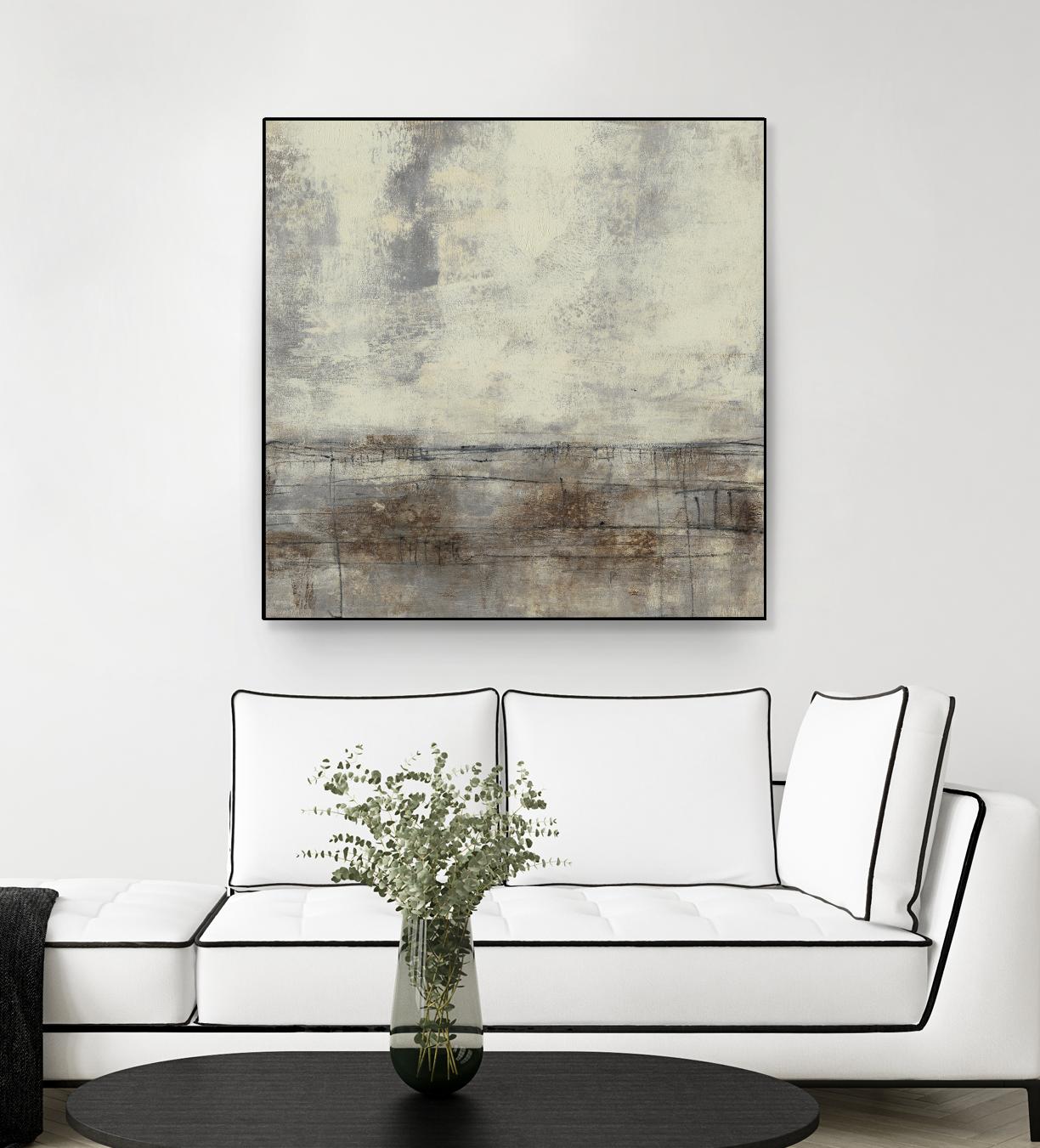 Neutral Plane II by Jennifer Goldberger on GIANT ART - brown abstract