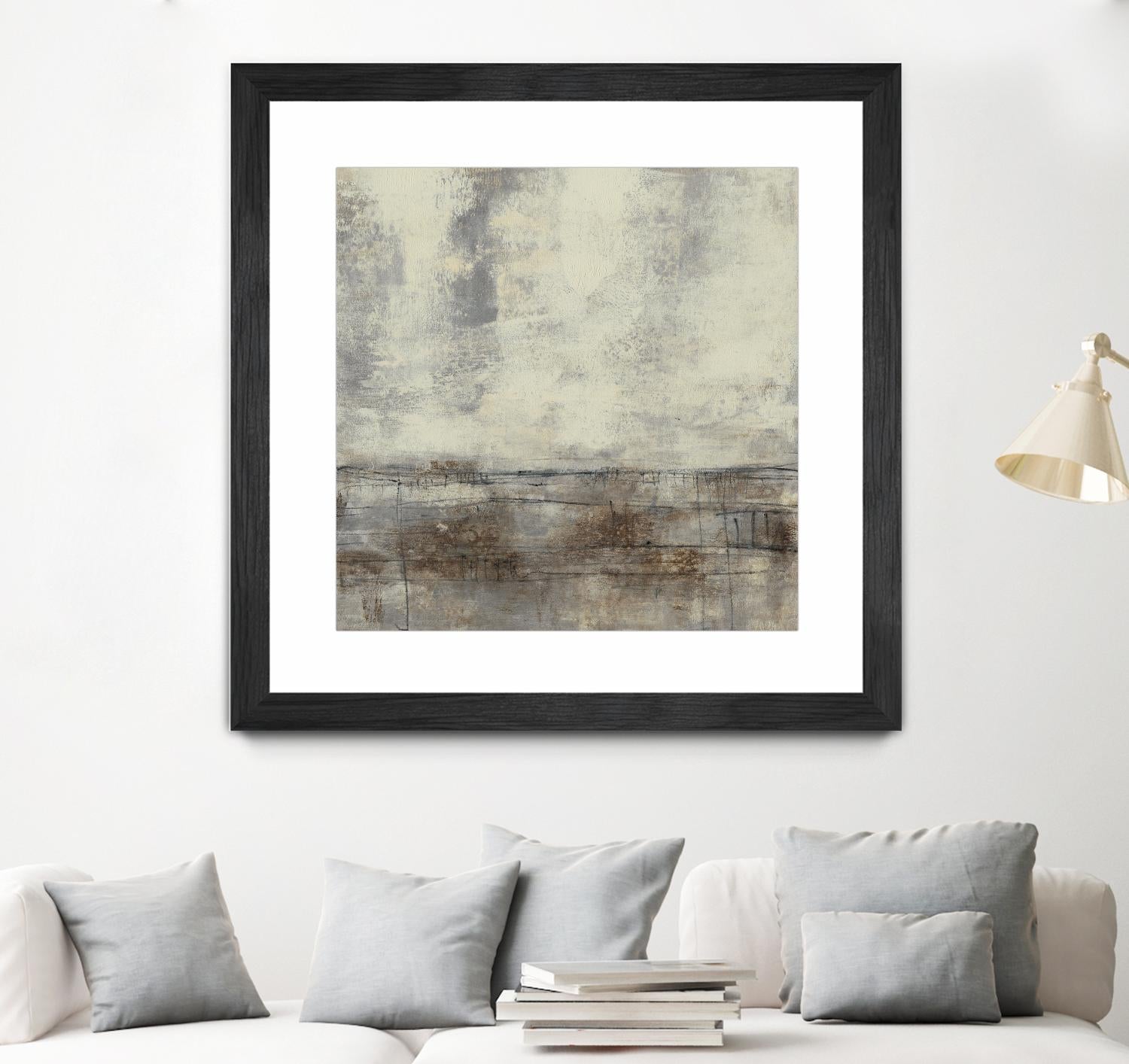 Neutral Plane II by Jennifer Goldberger on GIANT ART - brown abstract