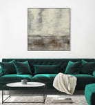 Neutral Plane II by Jennifer Goldberger on GIANT ART - brown abstract
