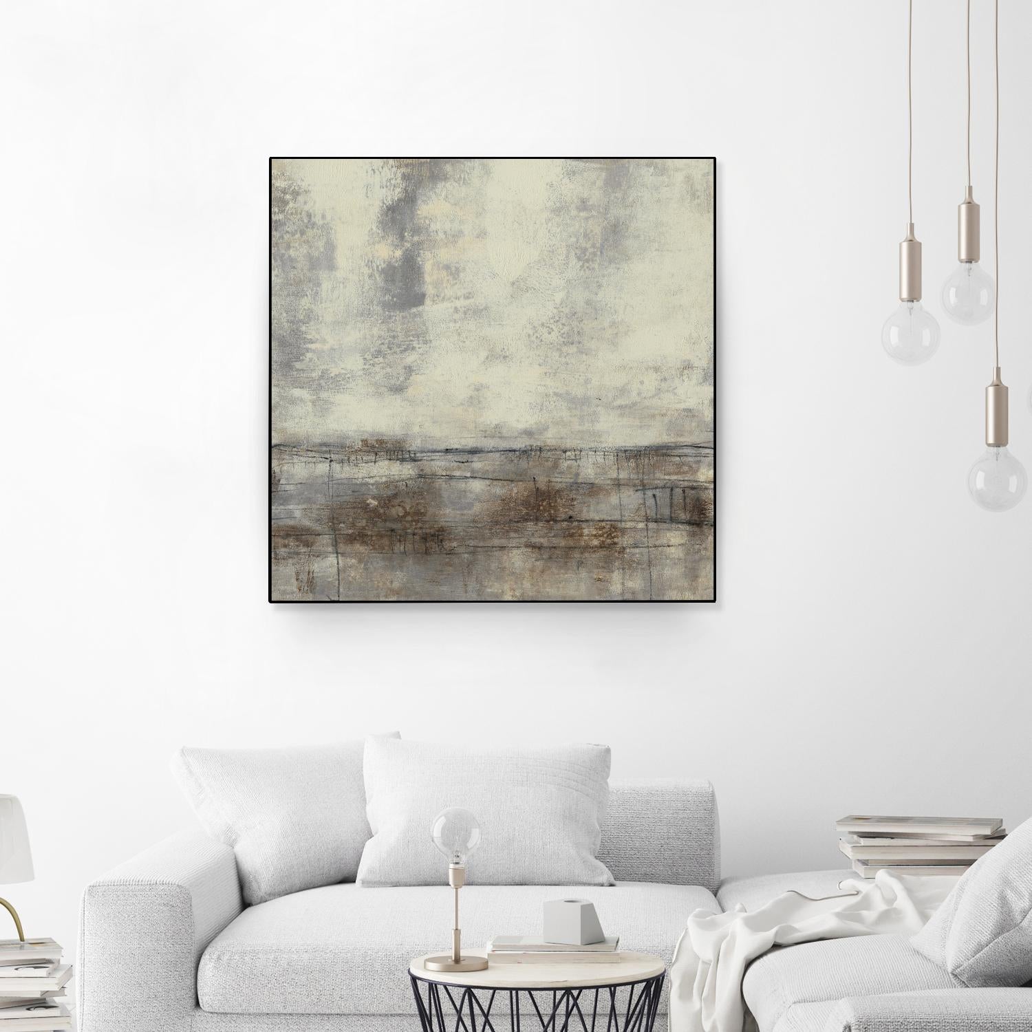 Neutral Plane II by Jennifer Goldberger on GIANT ART - brown abstract