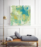 World Wind I by Tim OToole on GIANT ART - green abstract