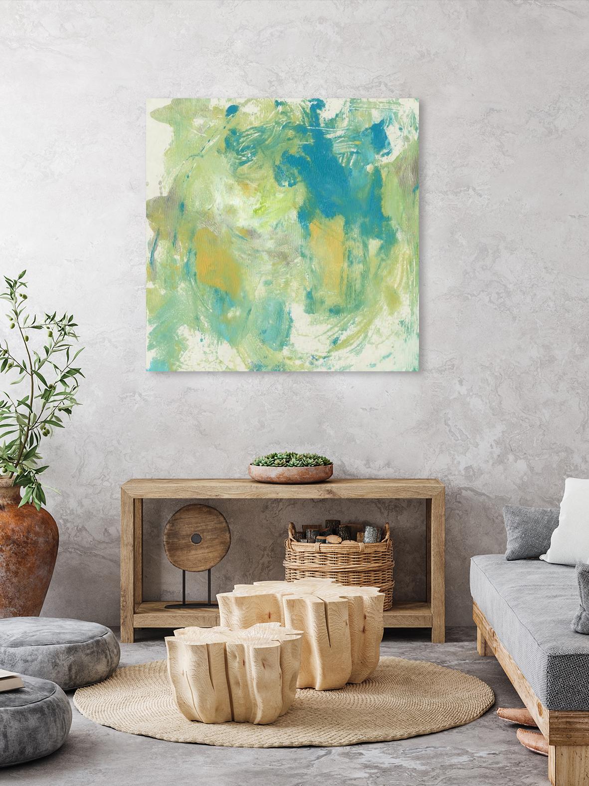 World Wind I by Tim OToole on GIANT ART - green abstract